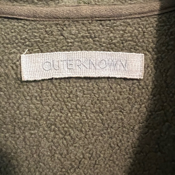 Women's Outerknown Terry Half Zip Sweatshirt - Picture 6 of 7